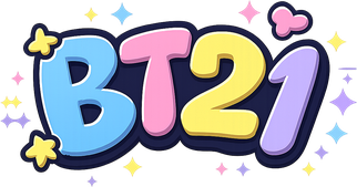 bt21 নীল সবুজ লোগো